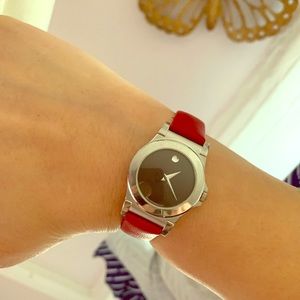 Ladies Sterling Silver **AUTHENTIC” Movado Watch